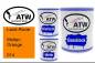 Preview: Land-Rover, Molten Orange, 014: 1L Lackdose + 1L Klarlack + 500ml Härter - Set, von ATW Autoteile West.